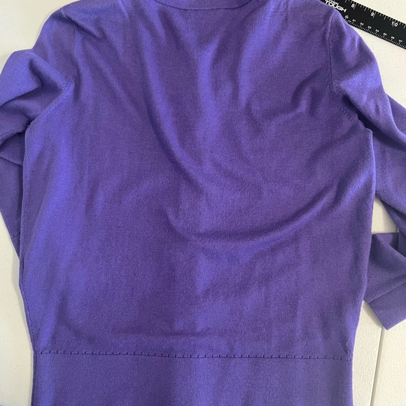 Kate Spade Purple Cardigan with Rhinestones Size XS - Picture 11 of 14